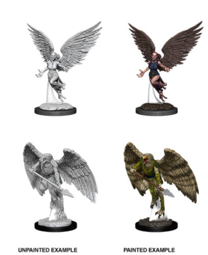 HARPY & AARAKOCRA D&D Nolzur's Marvelous Miniatures Wizkids WZK90026 | Card Merchant Takapuna