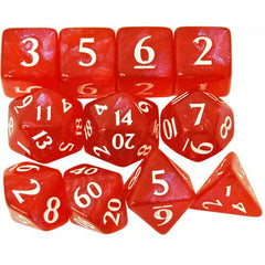 Eclipse Dice Set: Apple Red (11) | Card Merchant Takapuna