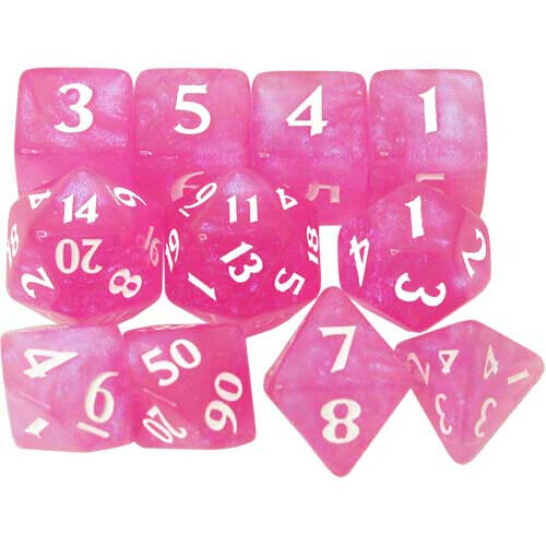 Eclipse Dice Set: Hot Pink (11) | Card Merchant Takapuna