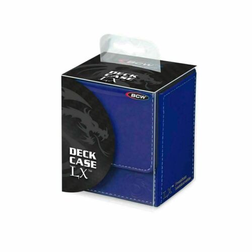 BCW: Deck Case LX - Blue | Card Merchant Takapuna