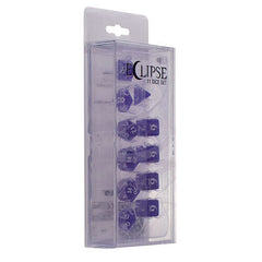 Eclipse Dice Set: Royal Purple (11) | Card Merchant Takapuna