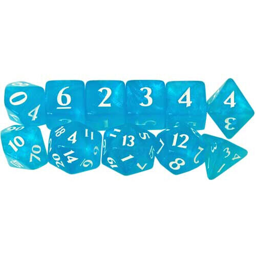 Eclipse Dice Set: Sky Blue (11) | Card Merchant Takapuna