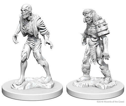 D&D Nolzur's Marvelous Unpainted Minis: W1 Zombies | Card Merchant Takapuna