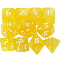 Eclipse Dice Set: Lemon Yellow (11) | Card Merchant Takapuna