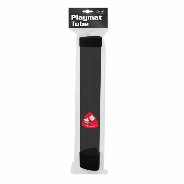 BCW playmat tube with dice holder - Smoke | Card Merchant Takapuna