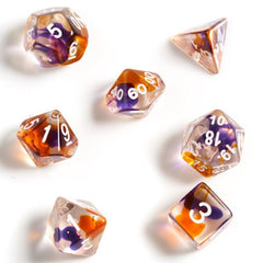 Sirius Dice 7-Die Set - Translucent | Card Merchant Takapuna