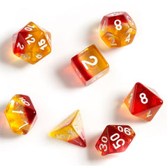 Sirius Dice 7-Die Set - Translucent | Card Merchant Takapuna