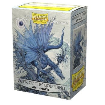Dragonshield matte art sleeves- Seer of the God Hand | Card Merchant Takapuna