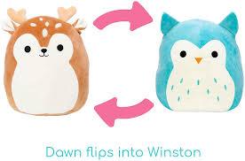 squishmallows flip 12" - dawn /  winston | Card Merchant Takapuna