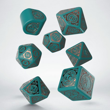 Steampunk Clockwork: Nautical Apparatus Modern Dice Set | Card Merchant Takapuna