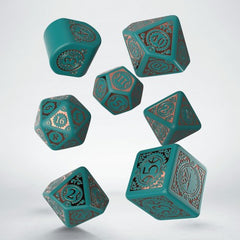 Steampunk Clockwork: Nautical Apparatus Modern Dice Set | Card Merchant Takapuna