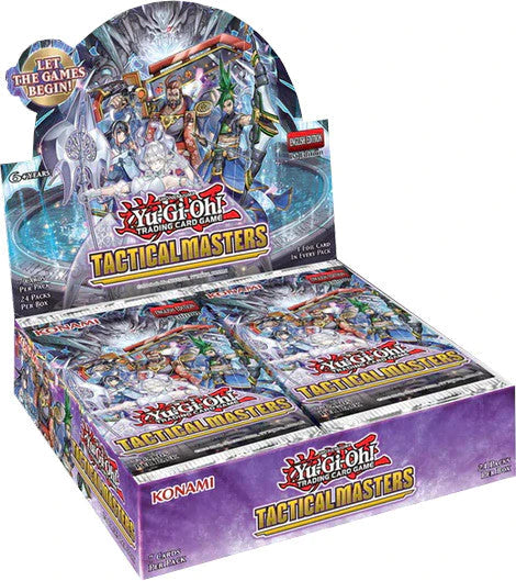 YGO Booster Box - Tactical Masters (1st Edition) | Card Merchant Takapuna