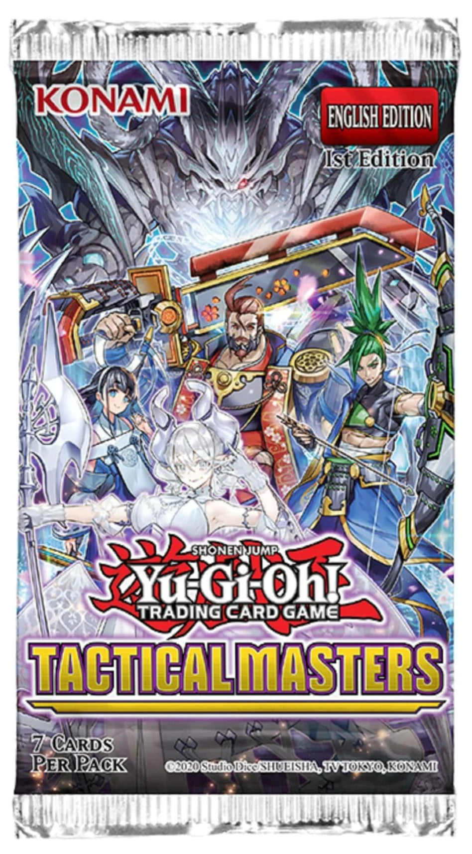 YGO Booster Pack - Tactical Masters (1st Edition) | Card Merchant Takapuna