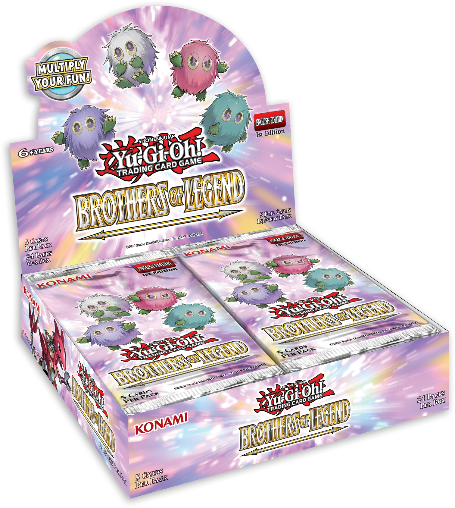 Yu-Gi-Oh! Brothers of Legend Booster Box | Card Merchant Takapuna