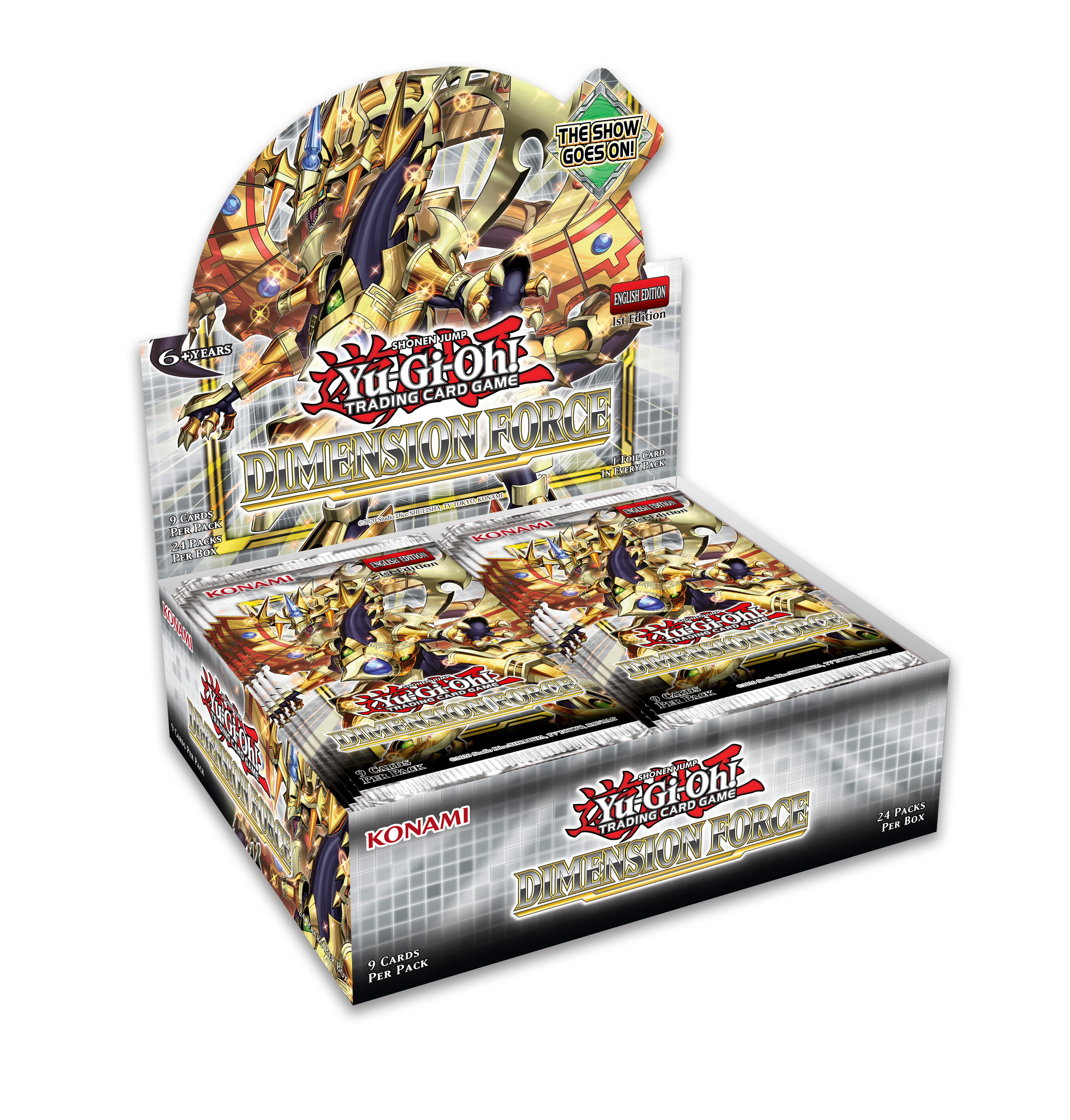 Yu-Gi-Oh! The Dimension Force booster box | Card Merchant Takapuna