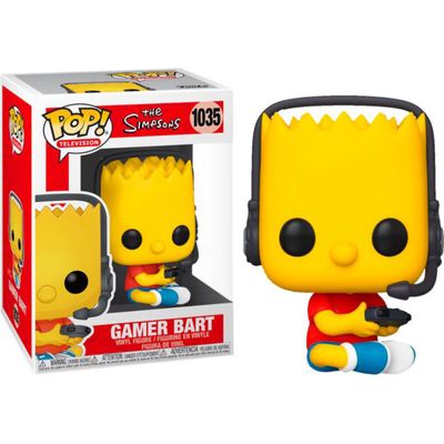 The Simpsons - Gamer Bart Pop! 1035 | Card Merchant Takapuna