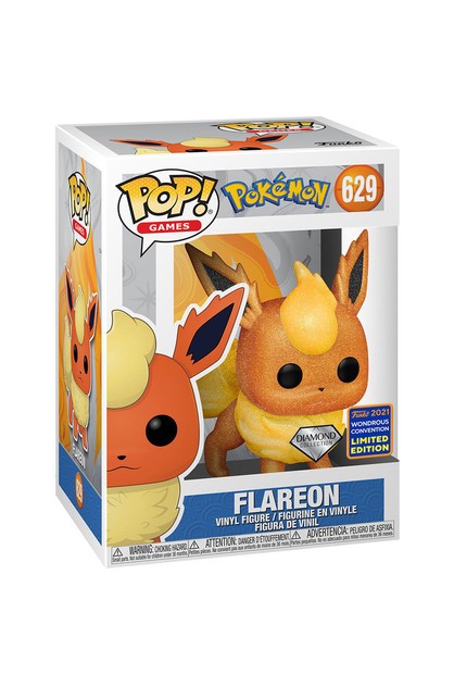 Pokemon - Flareon Diamond Series WC Pop! - 629 | Card Merchant Takapuna