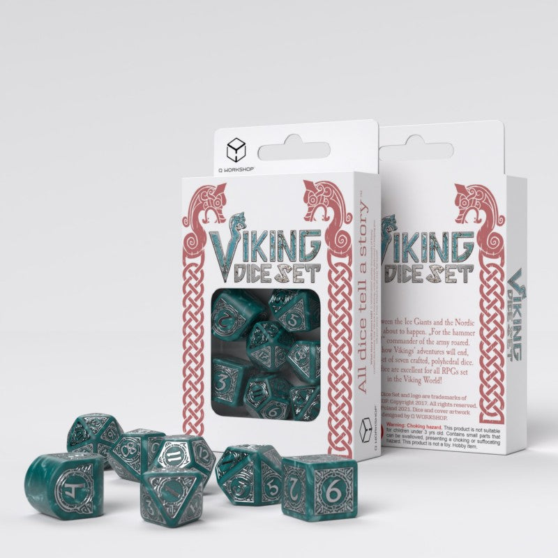 Viking Modern Dice Set: Mjolnir | Card Merchant Takapuna