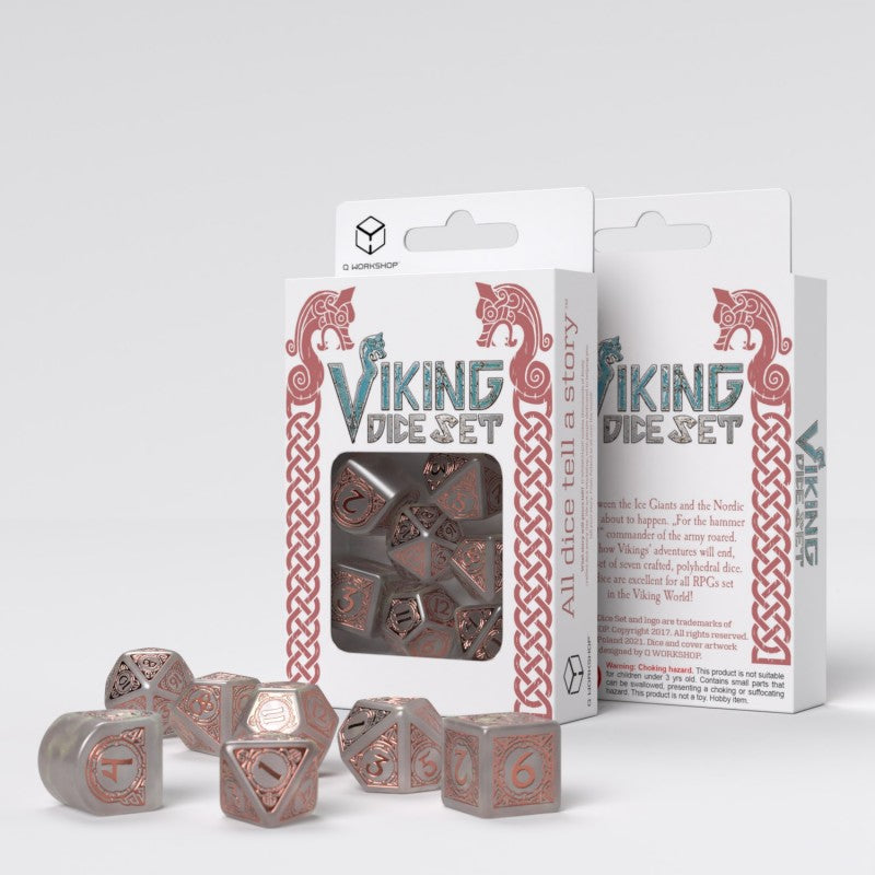Viking Modern Dice Set: Niflheim | Card Merchant Takapuna