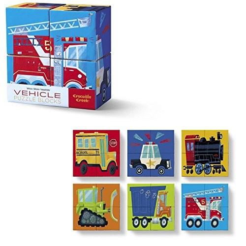 Crocodile Creek - Vehicle Puzzle Blocks | Card Merchant Takapuna