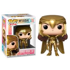WW84 - Wonder Woman (Golden Armour) Pop! 323 | Card Merchant Takapuna