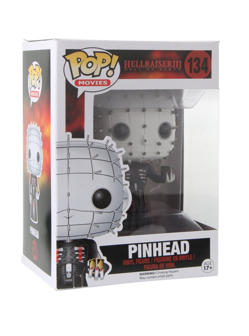 Hellraiser 3 - Pinhead Pop! 134 | Card Merchant Takapuna