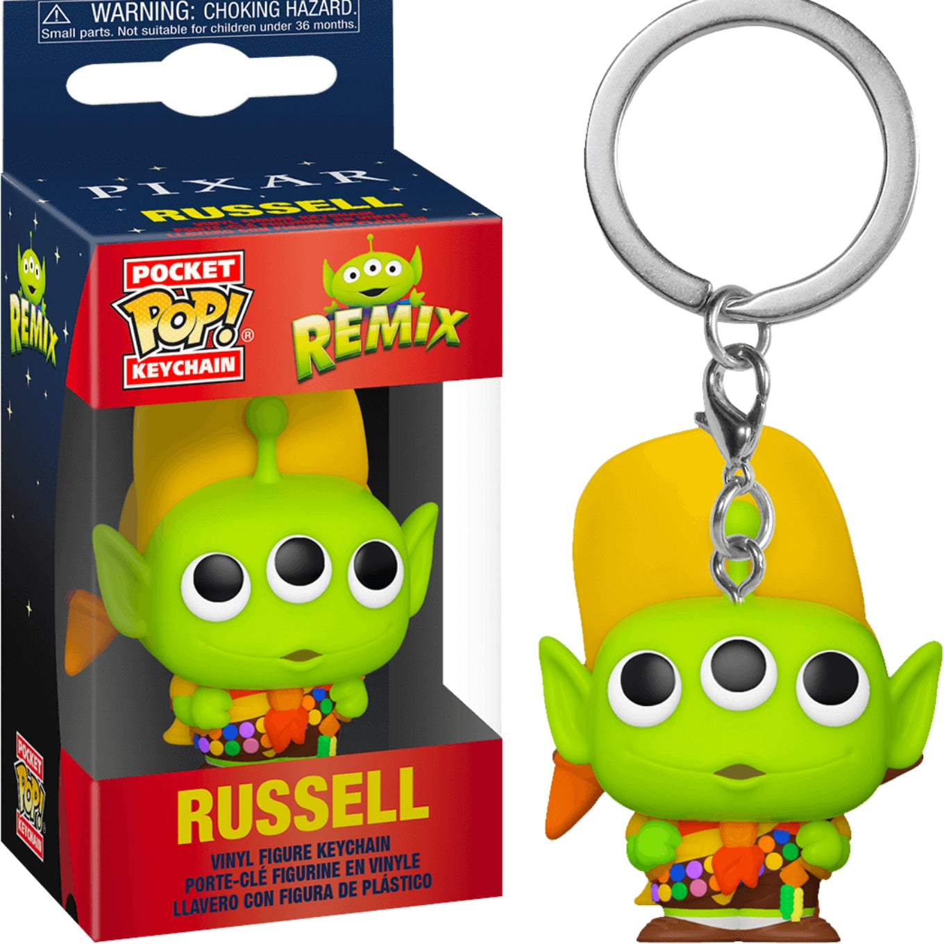 Remix - Russell/Alien Keychain Pop! | Card Merchant Takapuna