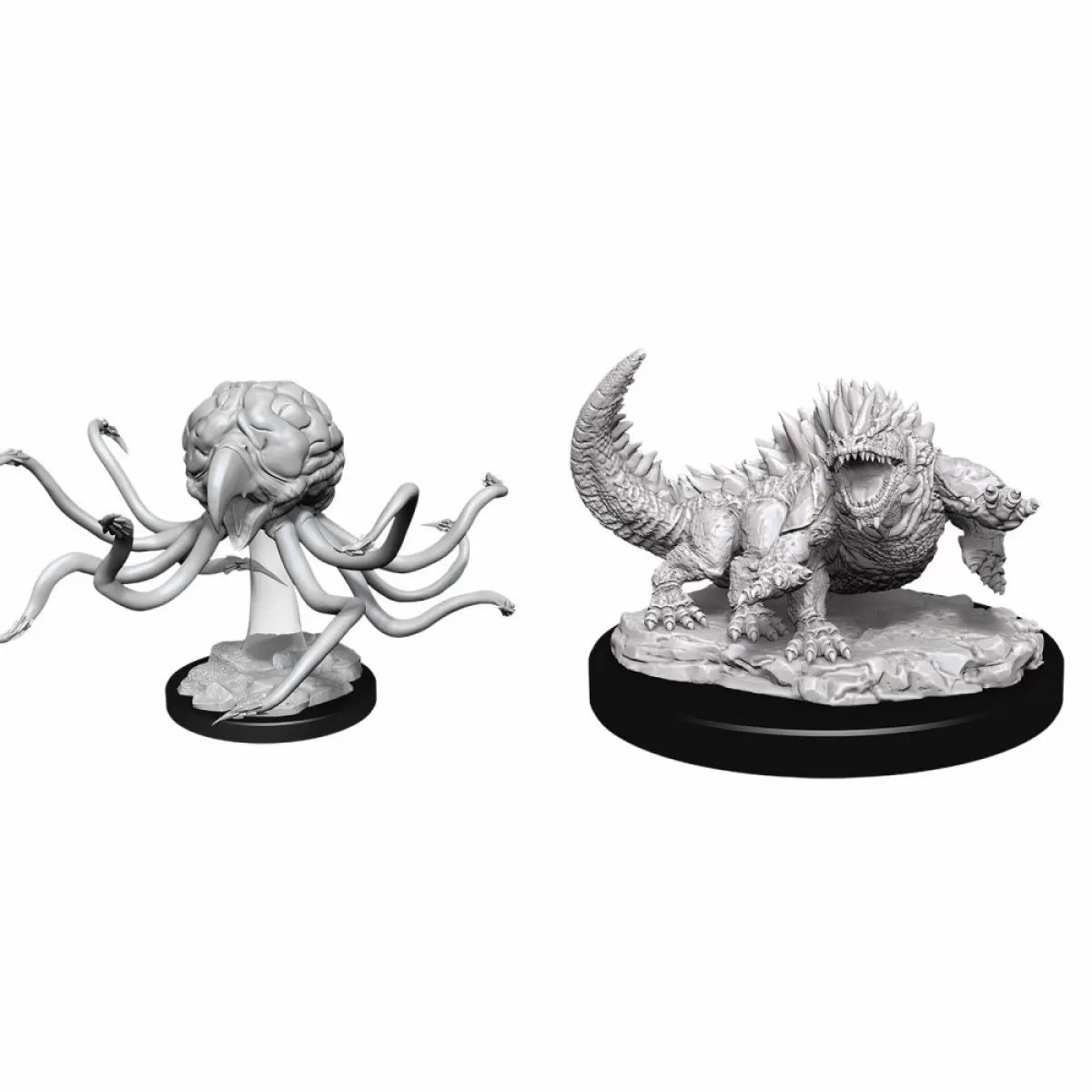 D&D Nolzurs Marvelous Unpainted Miniatures Grell and Basilisk | Card Merchant Takapuna